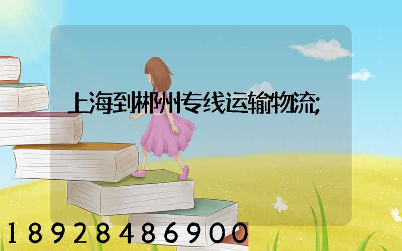 上海到郴州专线运输物流