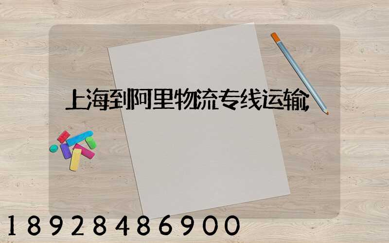 上海到阿里物流专线运输