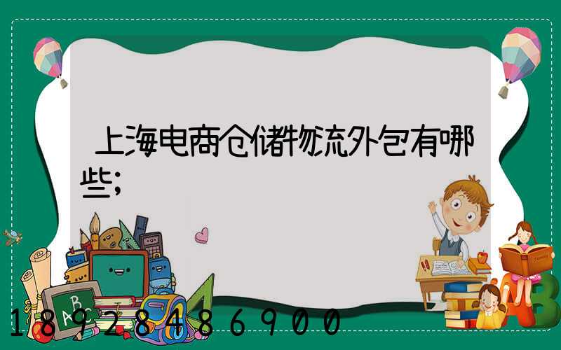上海电商仓储物流外包有哪些