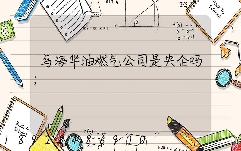 乌海华油燃气公司是央企吗