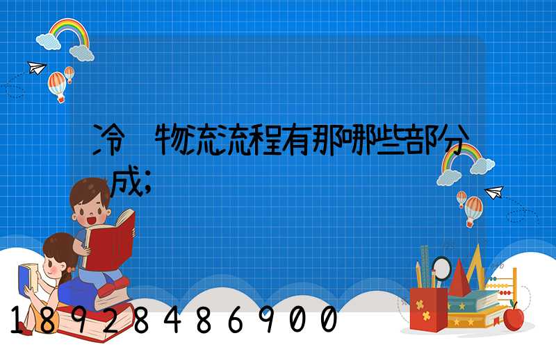 冷链物流流程有那哪些部分组成