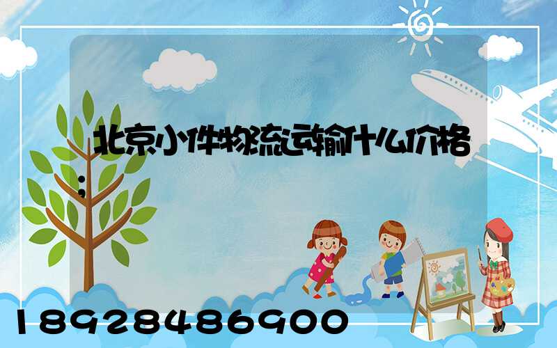 北京小件物流运输什么价格