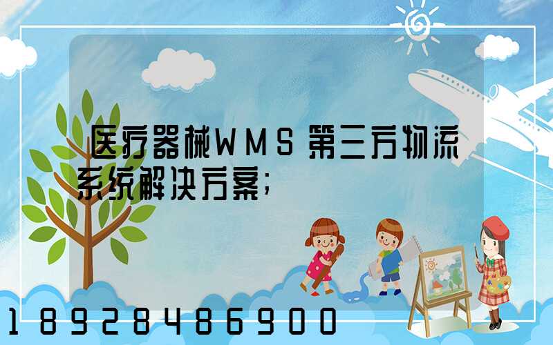 医疗器械WMS第三方物流系统解决方案