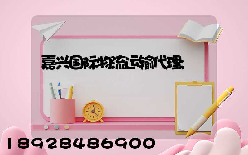 嘉兴国际物流运输代理