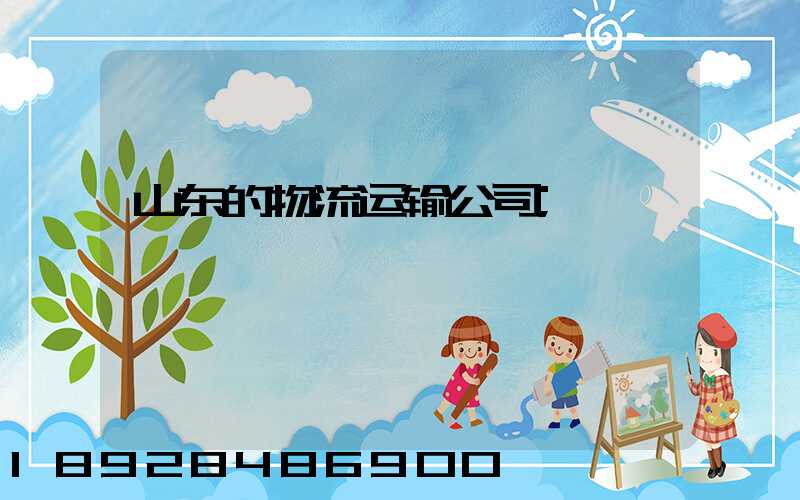 山东的物流运输公司