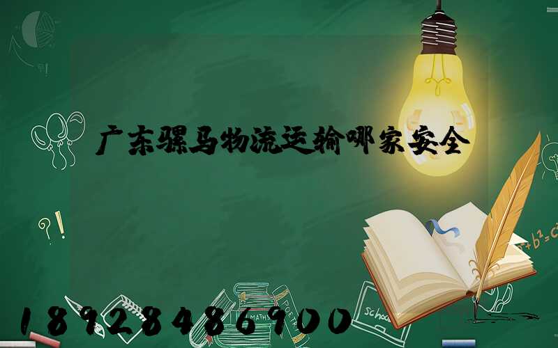 广东骡马物流运输哪家安全
