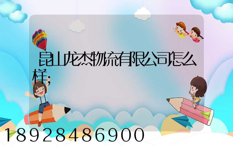 昆山龙杰物流有限公司怎么样