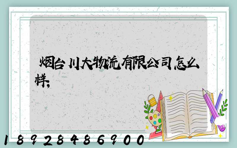 烟台川大物流有限公司怎么样