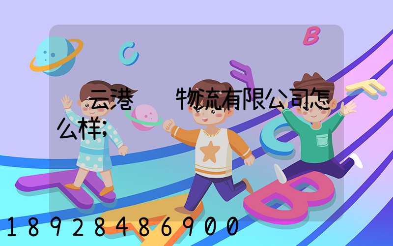 连云港迈腾物流有限公司怎么样